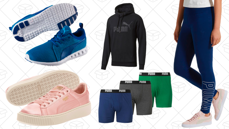 Up to 75% off select styles, plus free shipping, from PUMA with code PRIVATEOFFERS